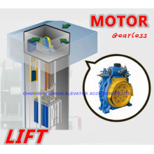 350-450KG à un aimant Permanent synchrone Gearless ascenseur MACHINE